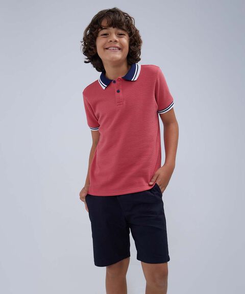 camiseta polo para niños