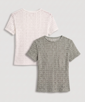 Camiseta Mesh Manga Corta, , hi-res