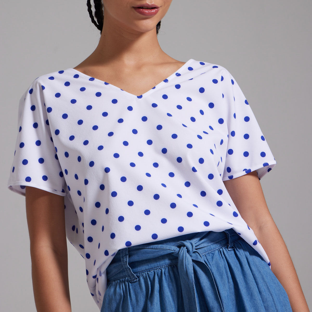 Blusas escote v hotsell