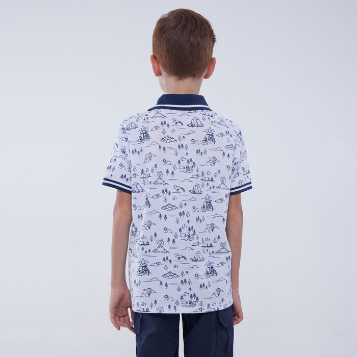 camiseta polo para niños