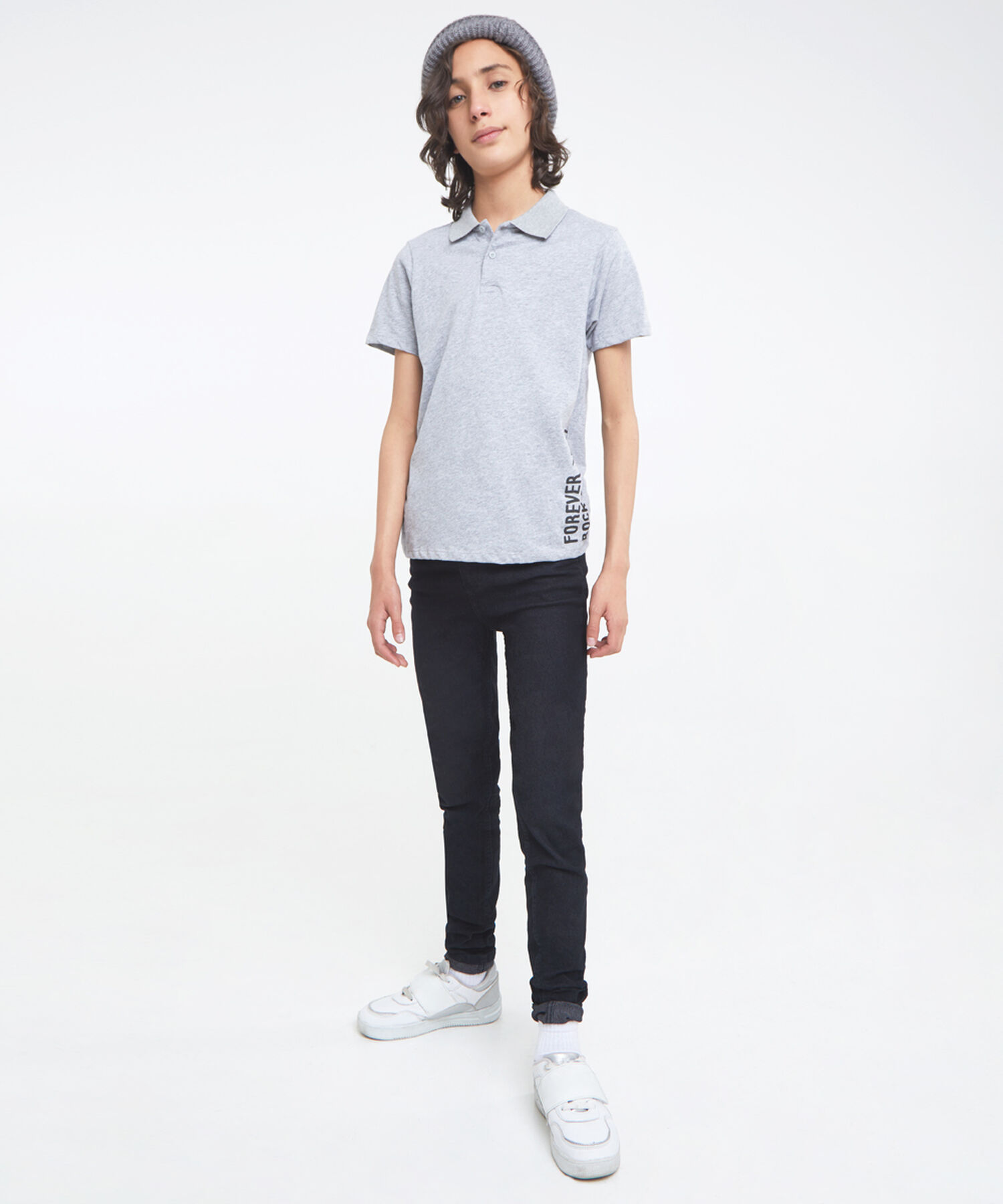 camiseta polo para niños