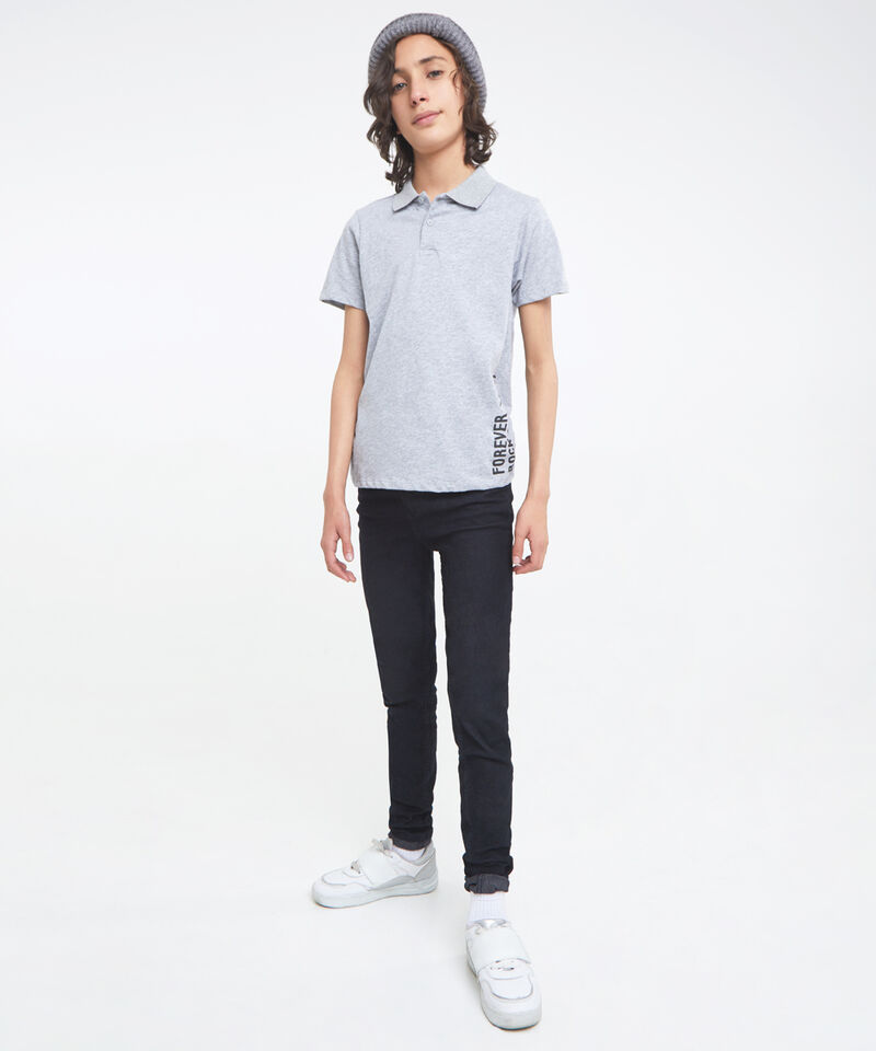 camiseta polo para niños
