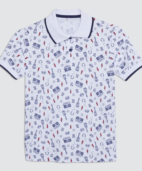 camiseta polo para niños