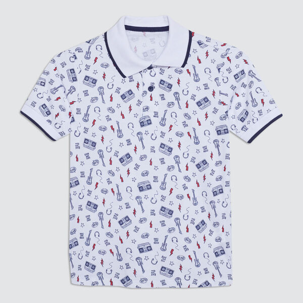 camiseta polo para niños