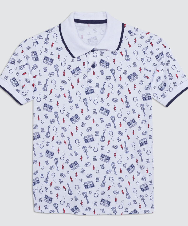 camiseta polo para niños