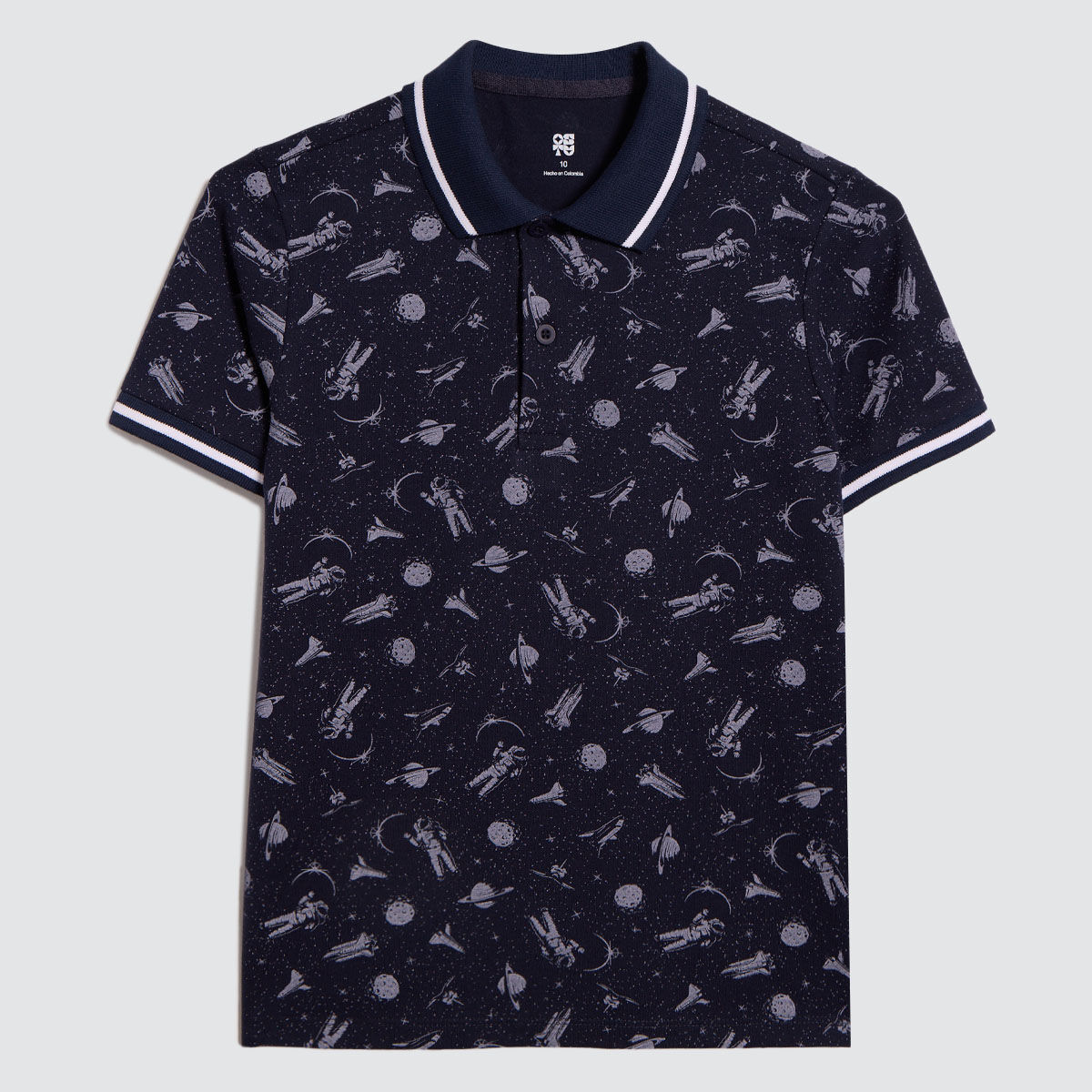 camiseta polo para niños