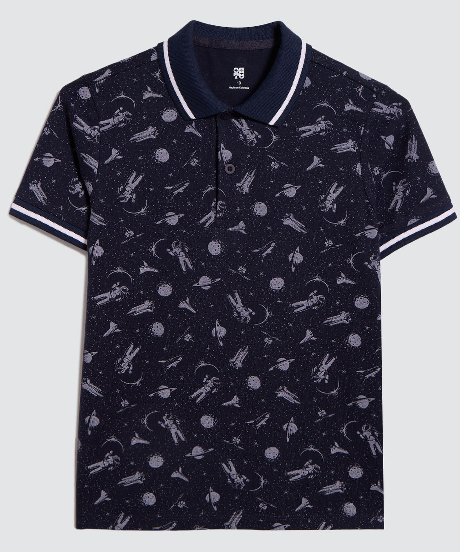 camiseta polo para niños