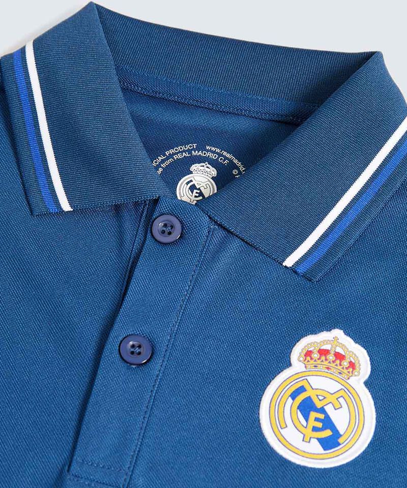 Polo Real Madrid Club de Fútbol, Azul, hi-res
