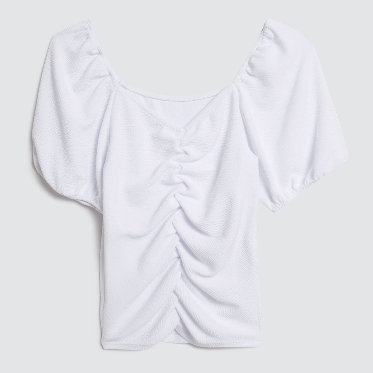 Camiseta manga globo best sale