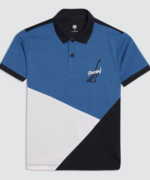 camiseta polo para niños