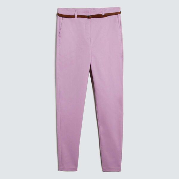 Pantalon Tipo Chino con Bolsillos, RosaPastel, hi-res