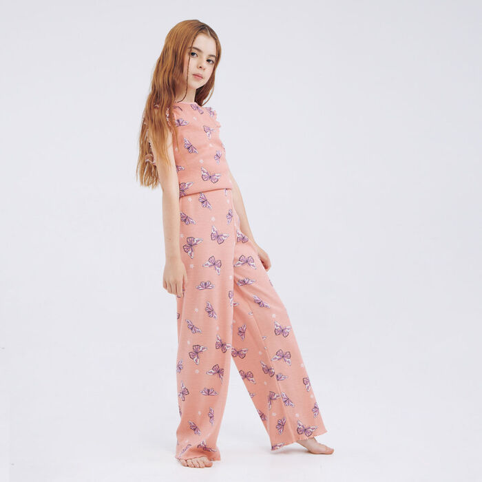 pantalones de pijama para niña