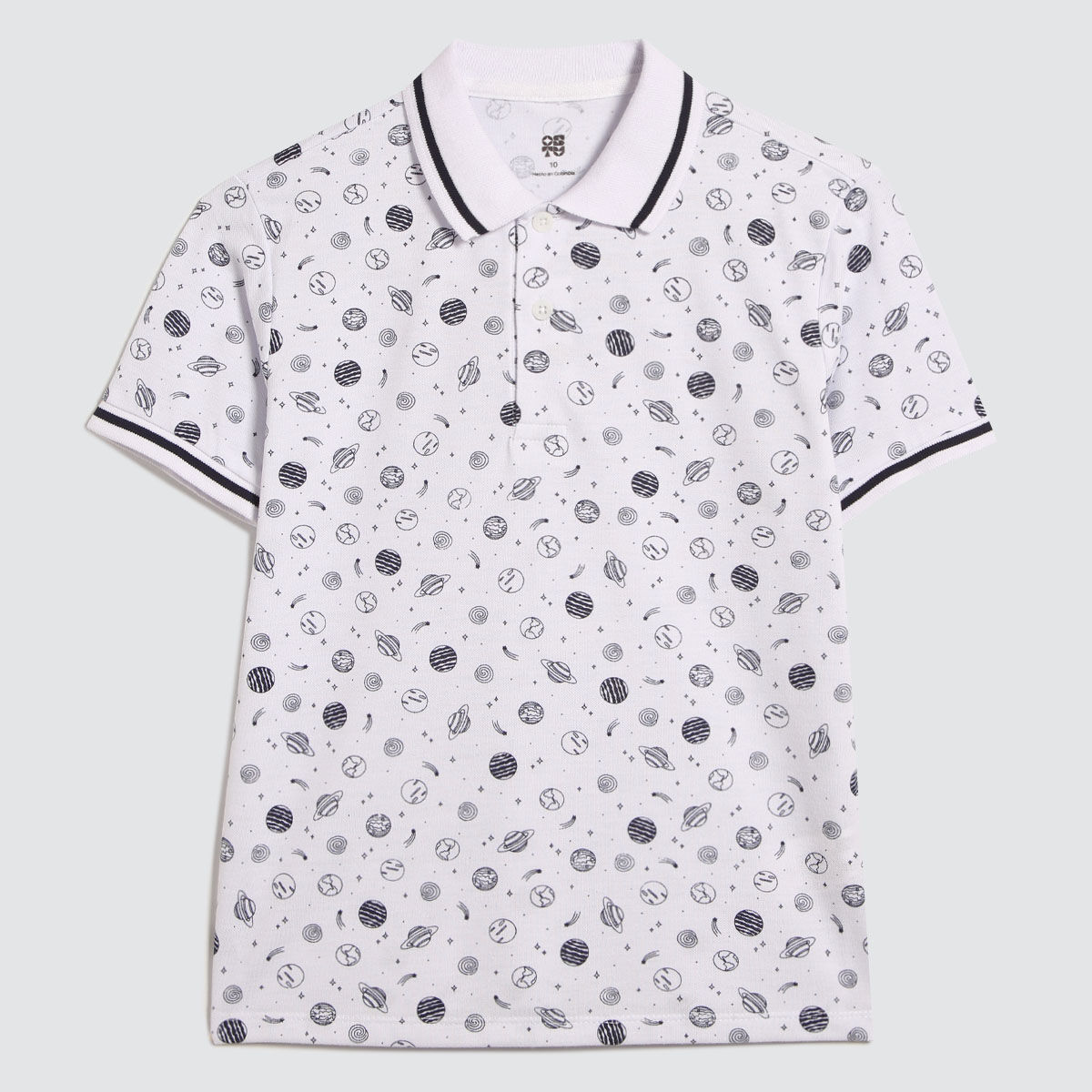 camiseta polo para niños