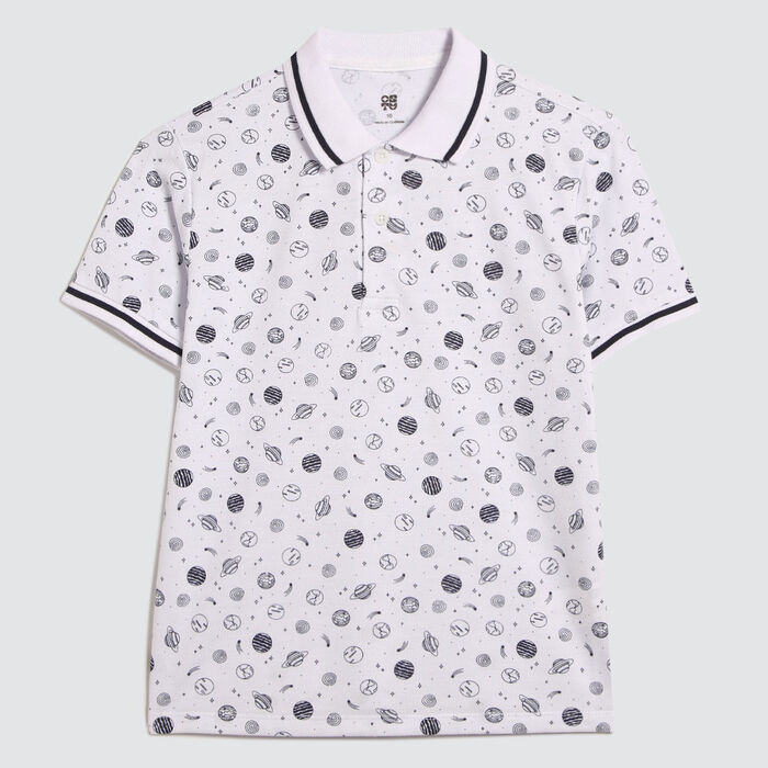 camiseta polo para niños