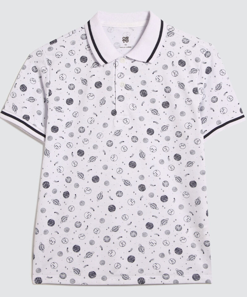 camiseta polo para niños