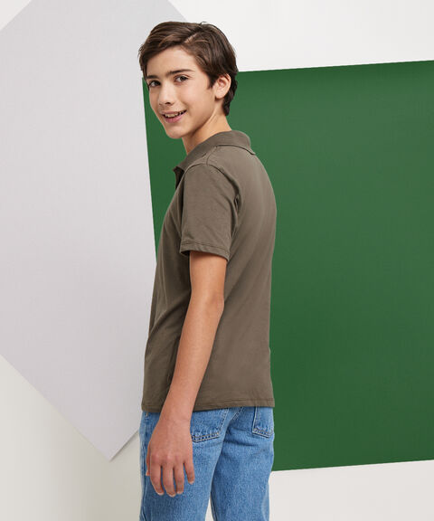 camiseta polo para niños