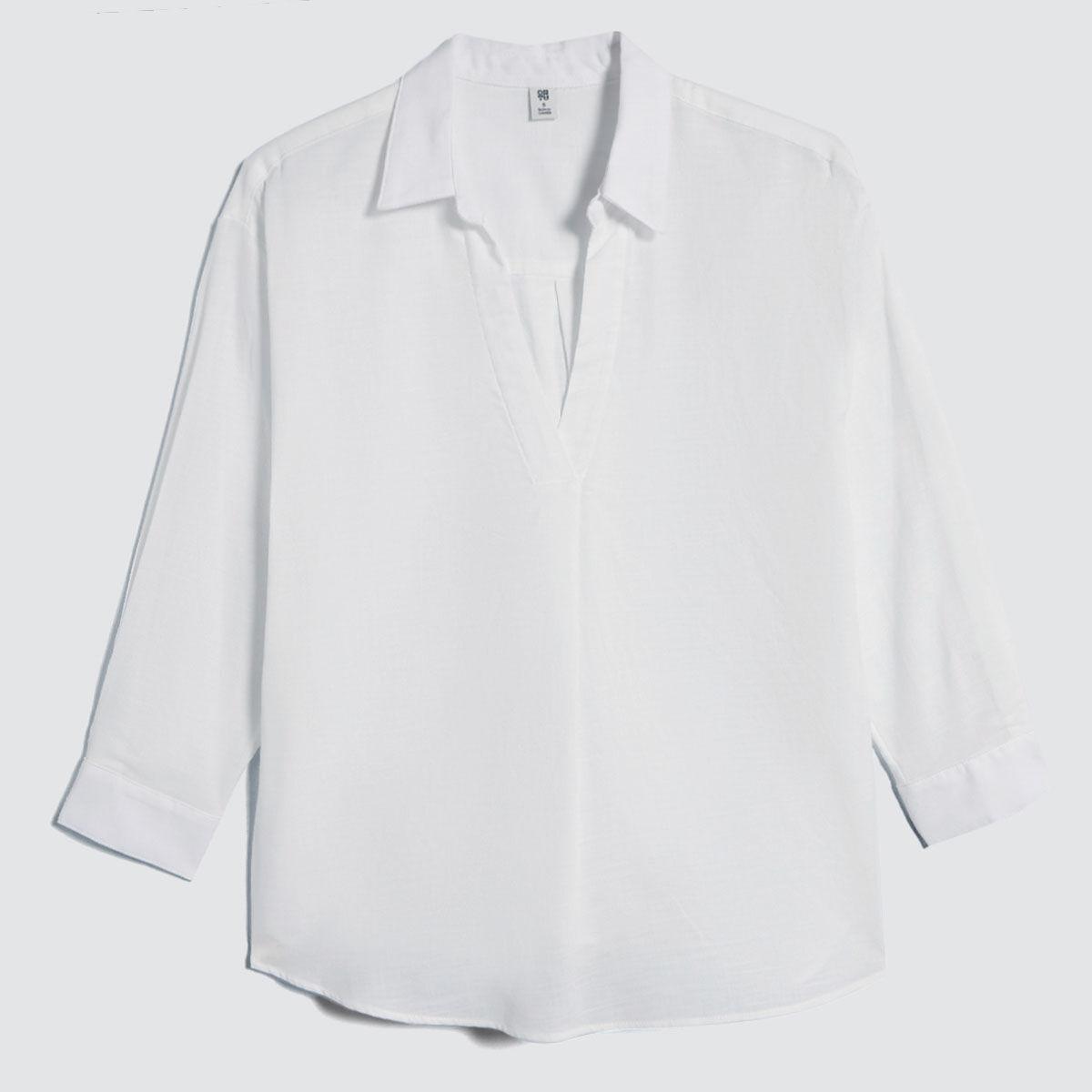 Camisa Estampada, Beige, hi-res