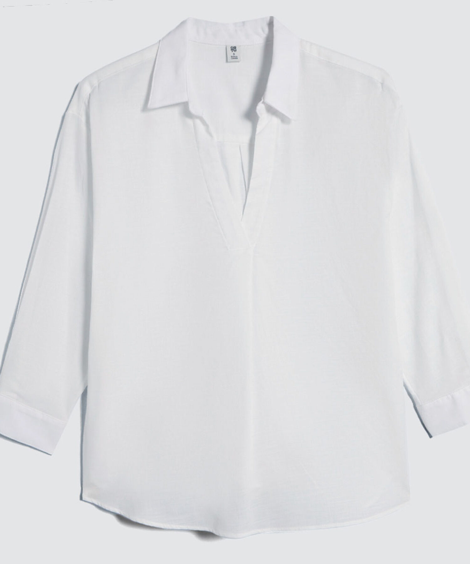 Camisa Estampada, Beige, hi-res