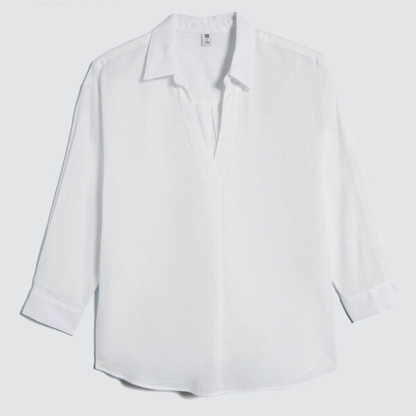 Camisa Estampada, Beige, hi-res