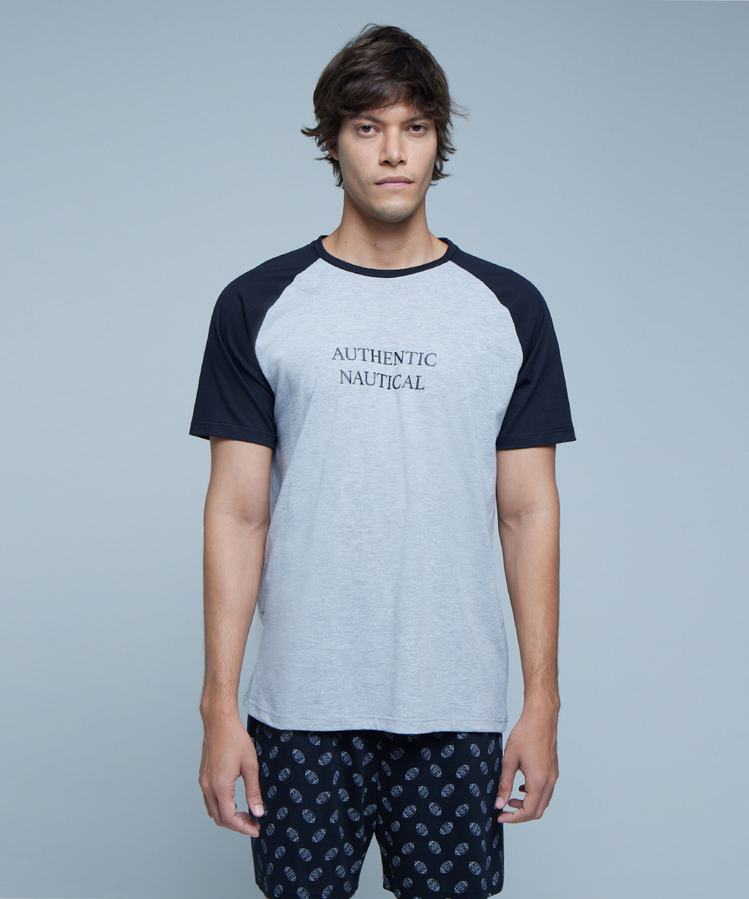 Pijama de camiseta para hombre