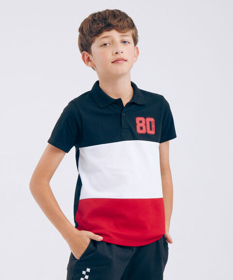 camiseta polo para niños