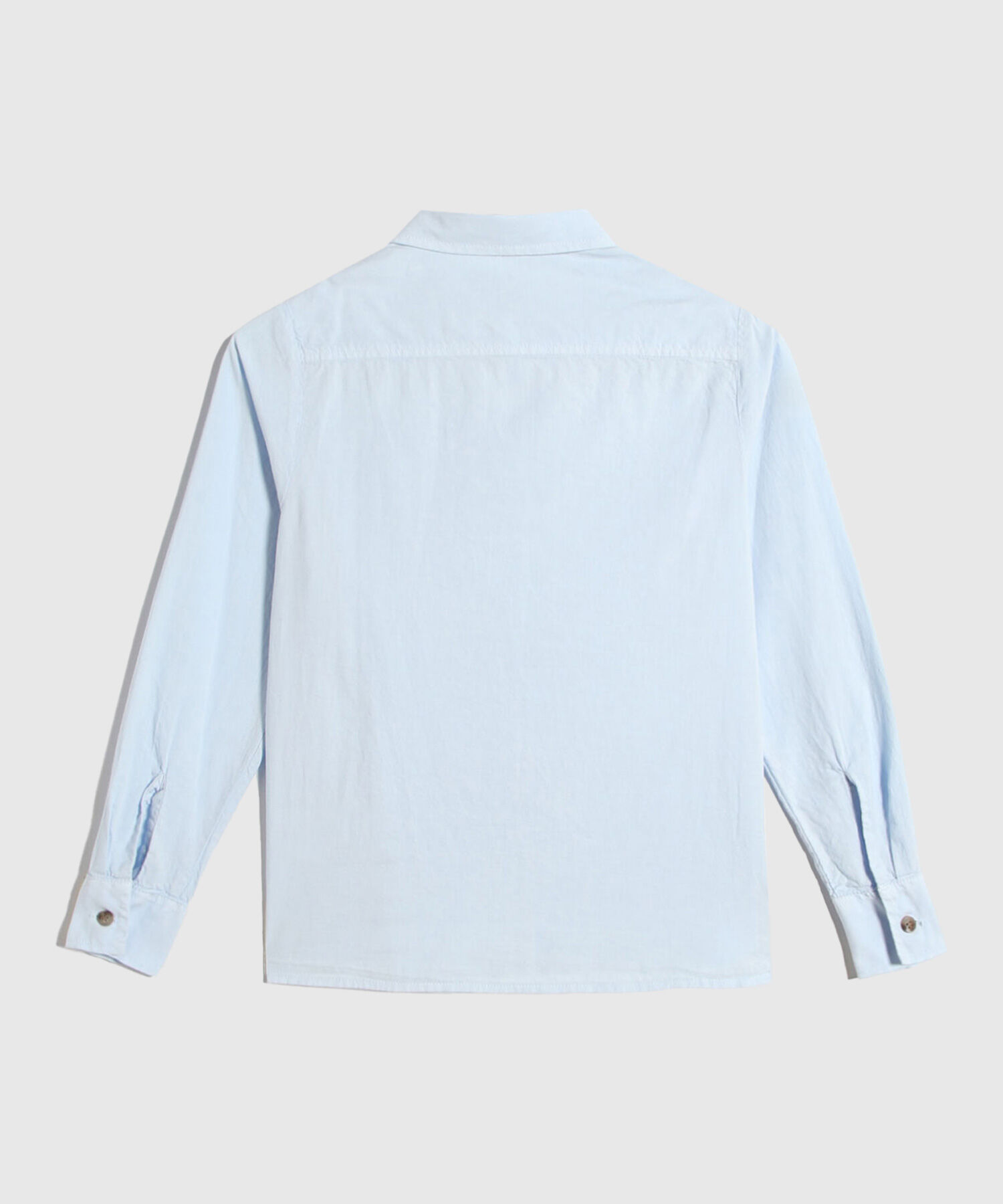 Camisa Manga Larga, AzulClaro, hi-res
