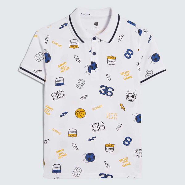camiseta polo para niños image number null