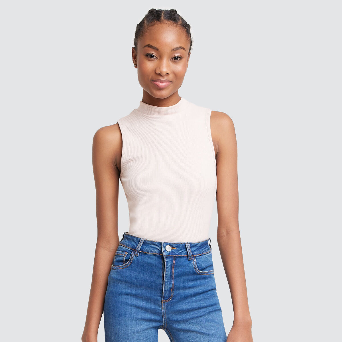 remeras cuello alto mujer