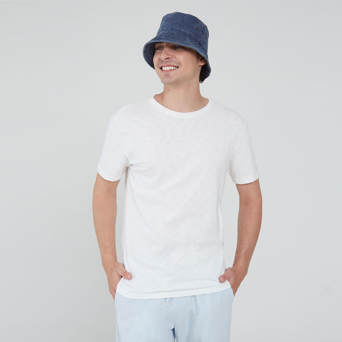 Camiseta basica blanca manga corta outlet