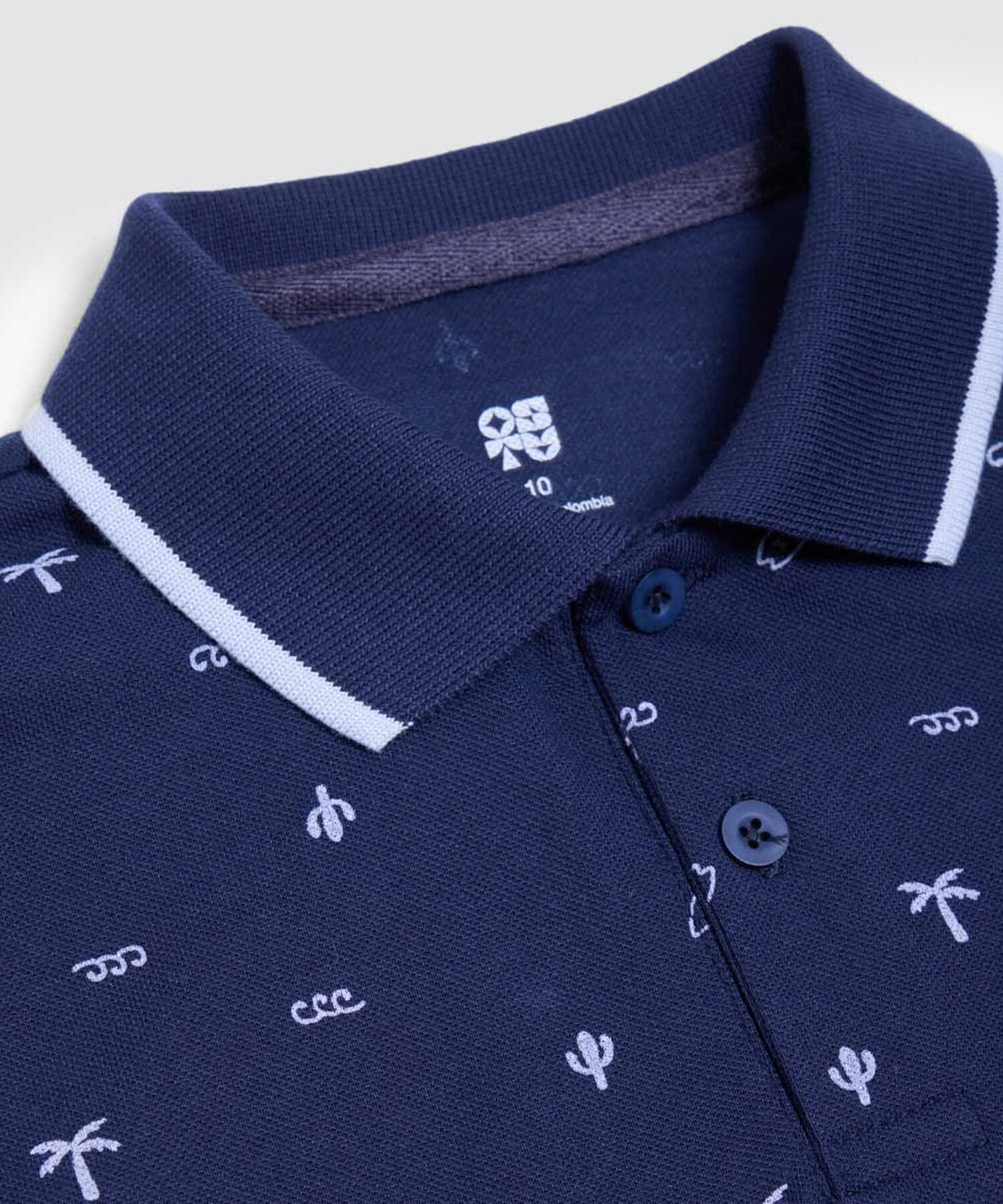 camiseta polo para niños