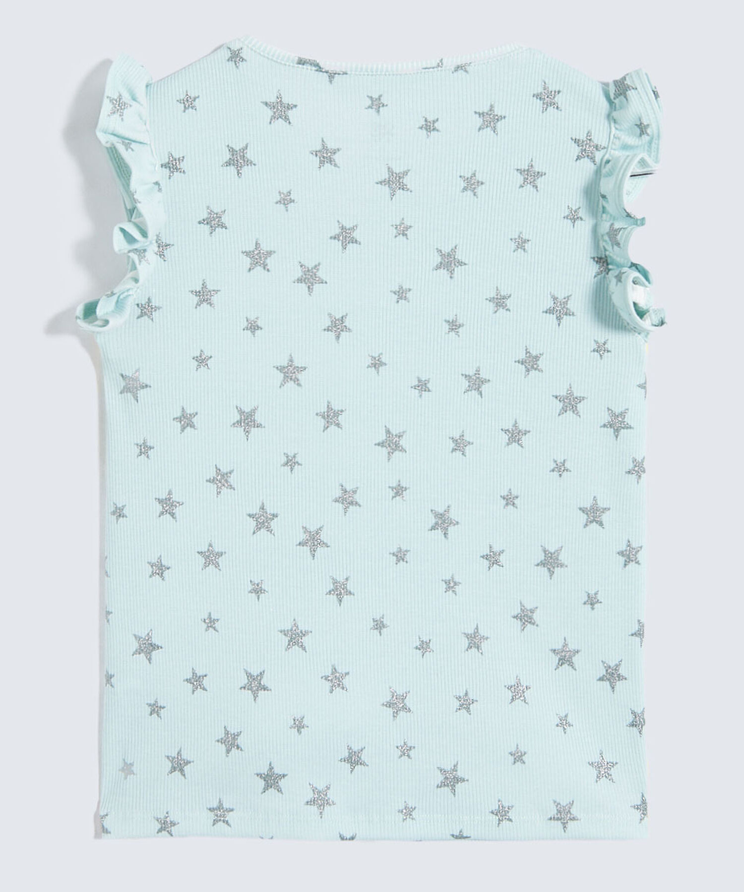 Camiseta Estrellas para Niña, Verde, hi-res