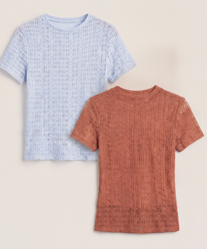 Camiseta Mesh Manga Corta, , hi-res