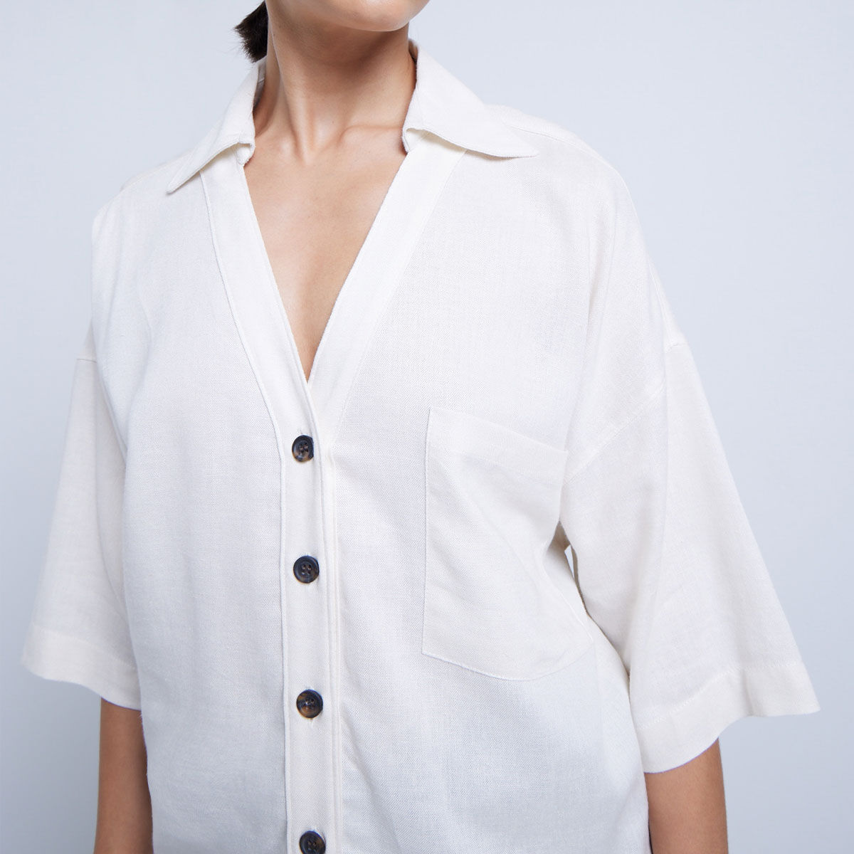 Blusa Cuello Camisero compra online OSTU