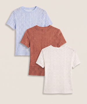 Camiseta Mesh Manga Corta, , hi-res