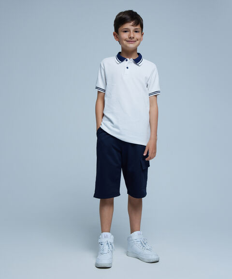 camiseta polo para niños