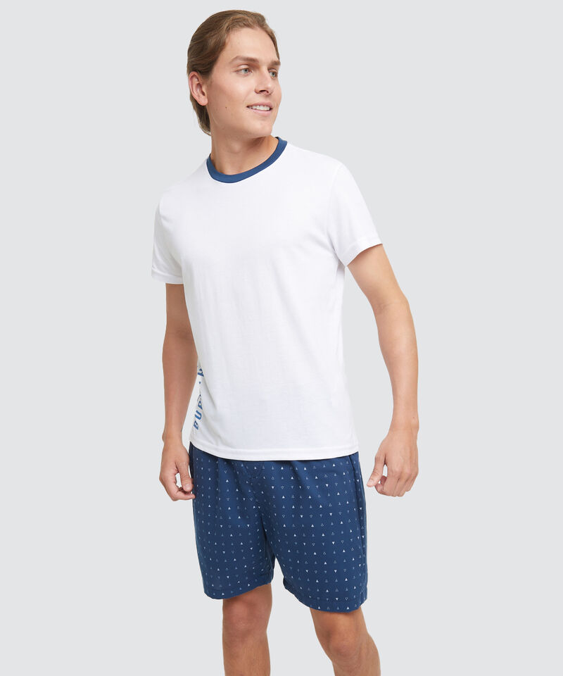 Pijama de pantalonetas para hombre