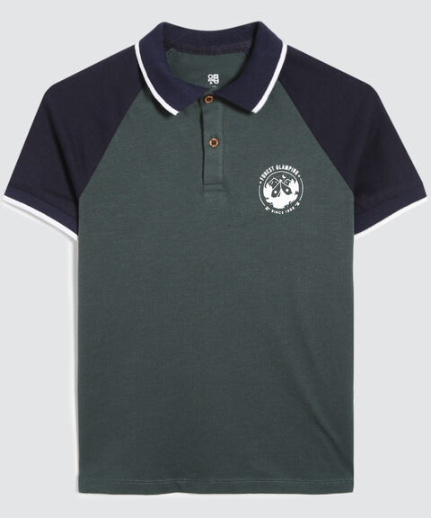 camiseta polo para niños