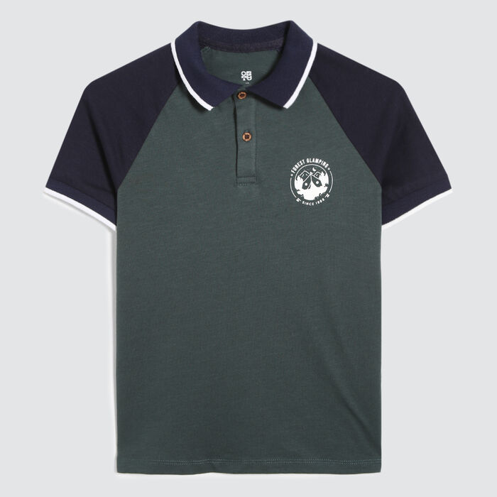 camiseta polo para niños