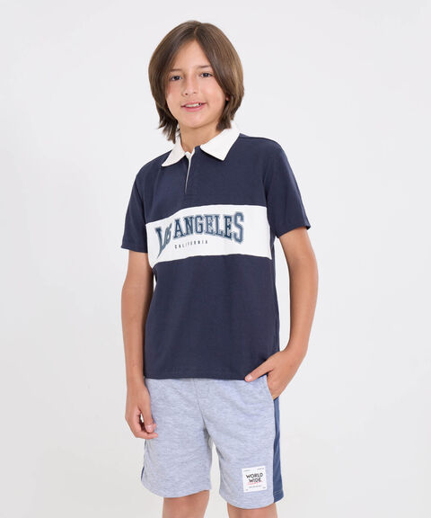 camiseta polo para niños image number null