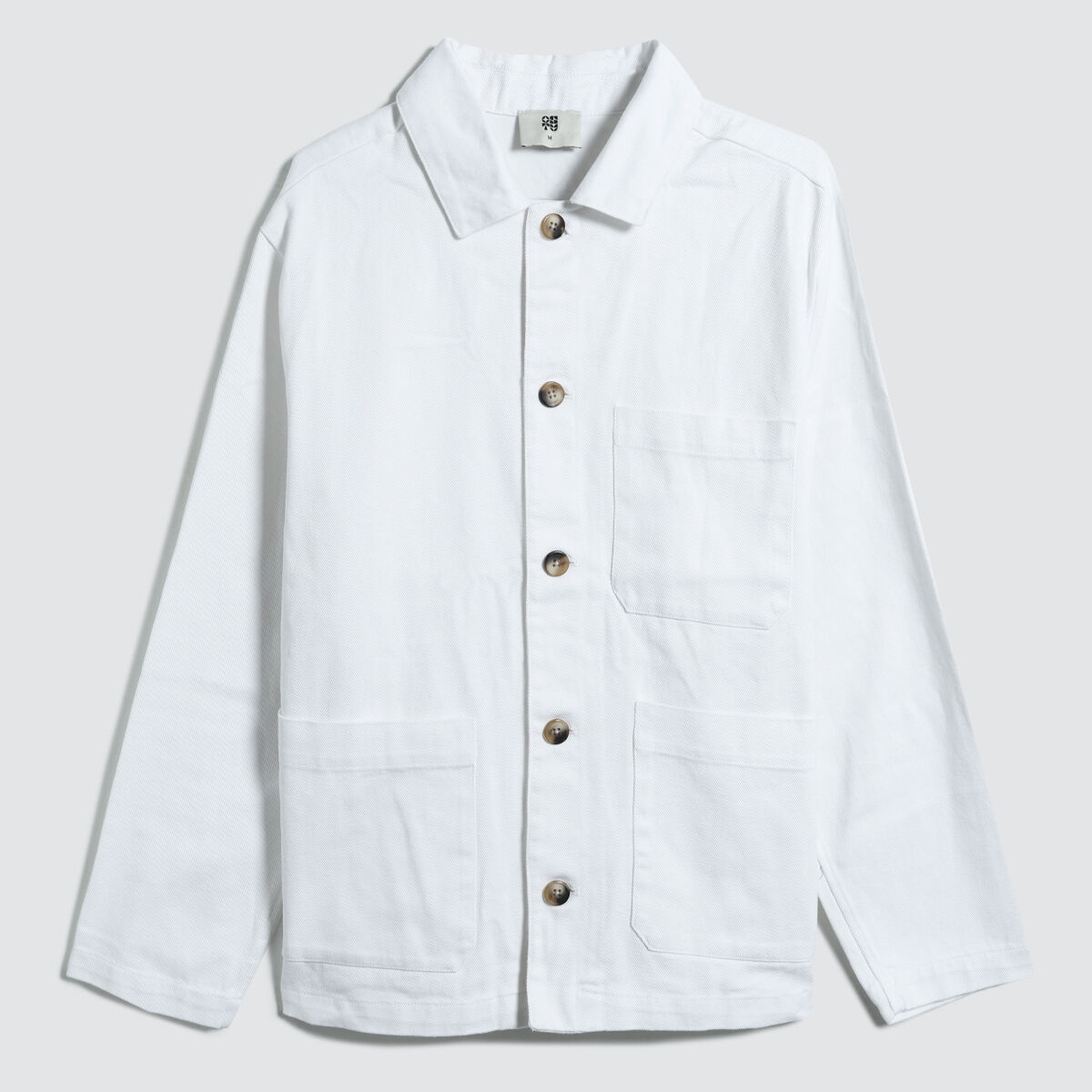 Sobrecamisa Con Bolsillos, Beige, hi-res