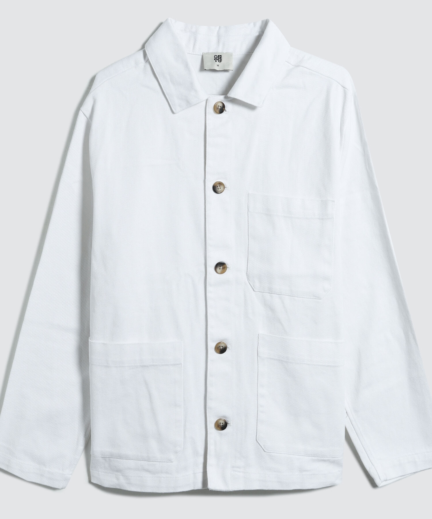 Sobrecamisa Con Bolsillos, Beige, hi-res