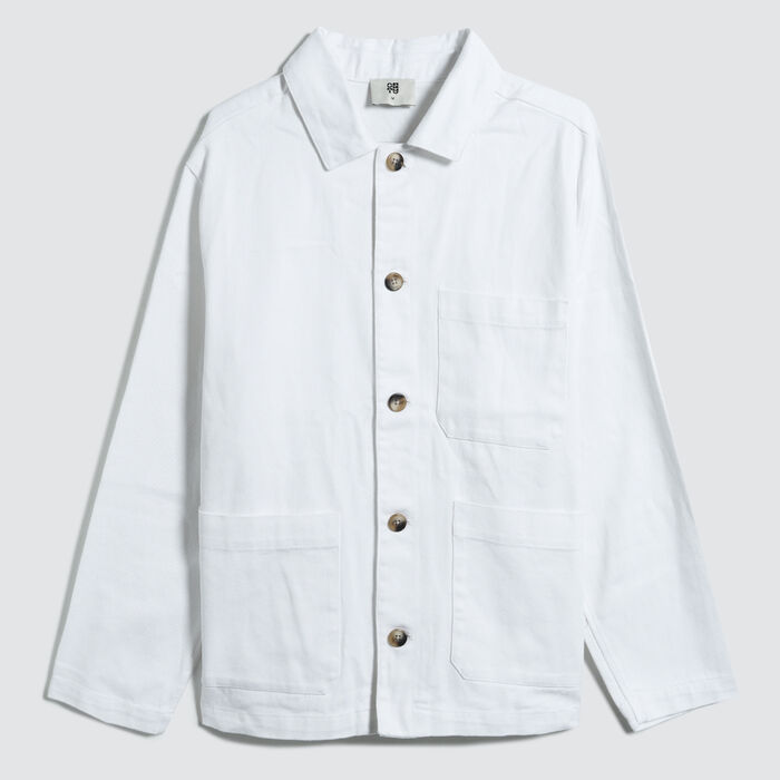 Sobrecamisa Con Bolsillos, Beige, hi-res