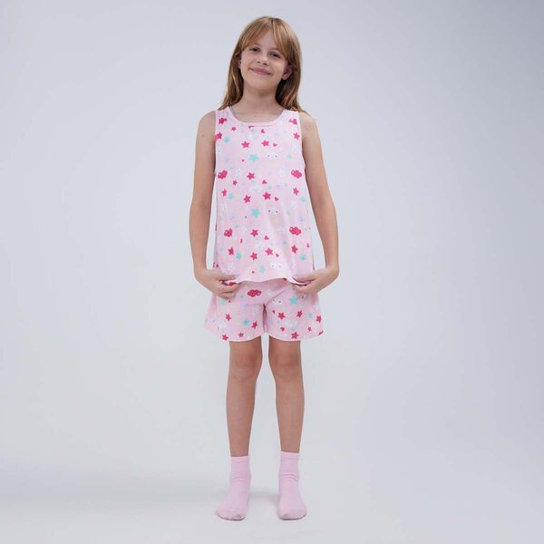 camisetas de pijama para niñas image number null