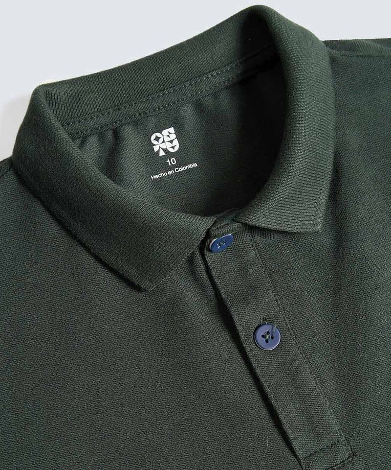 camiseta polo para niños