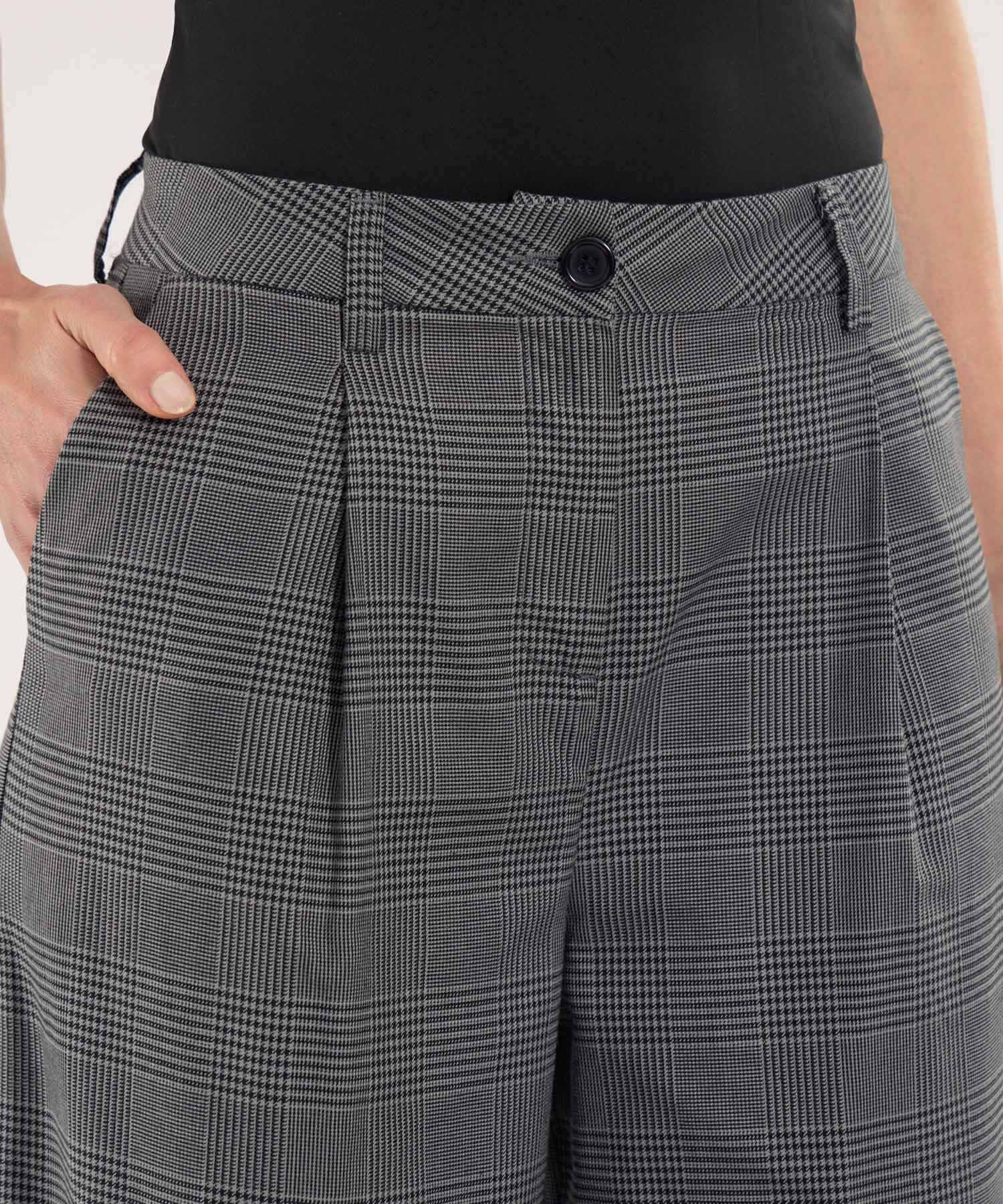 Set para Mujer Minimal Chaleco y Pantalón Chic en Gris, , hi-res