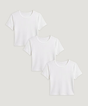 Camiseta Crop Top B&aacute;sico, , hi-res