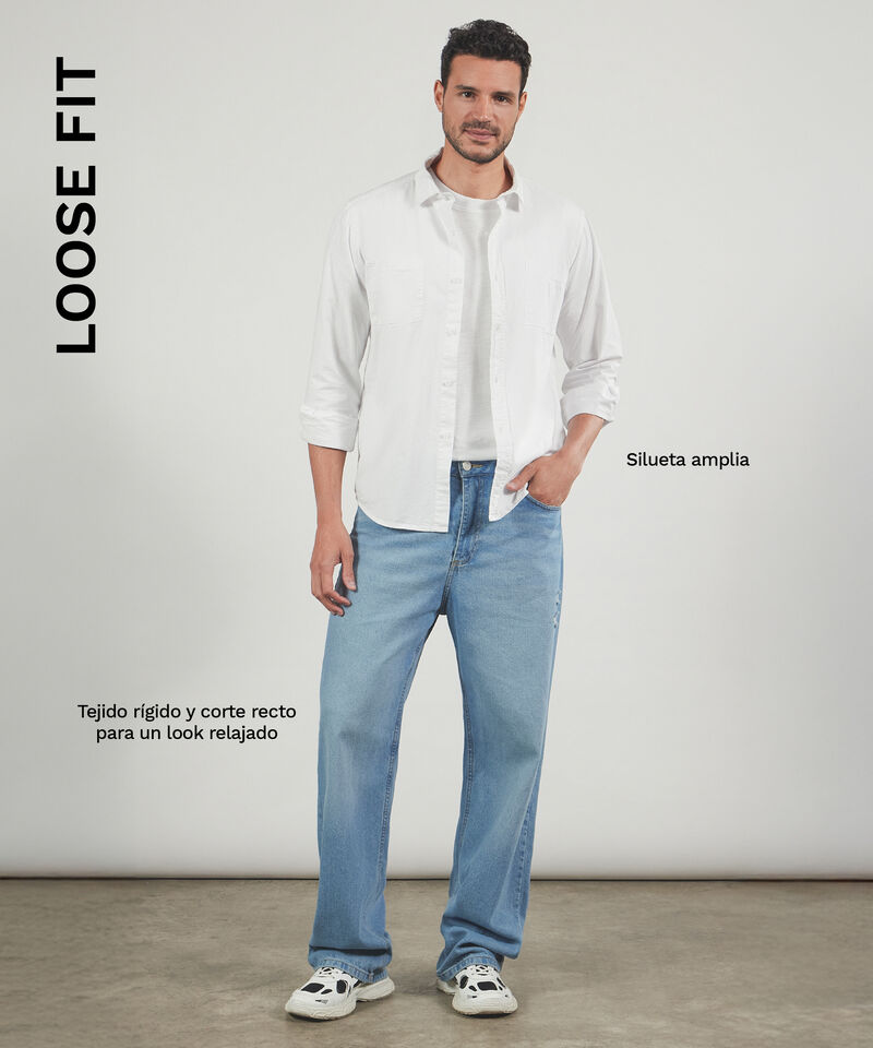 Jeans Loose Fit, AzulClaro, hi-res