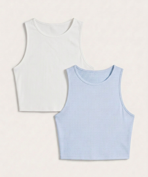 Tank Top Cuello Redondo, , hi-res