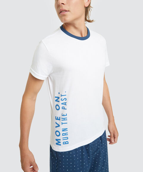 Pijama de camiseta para hombre