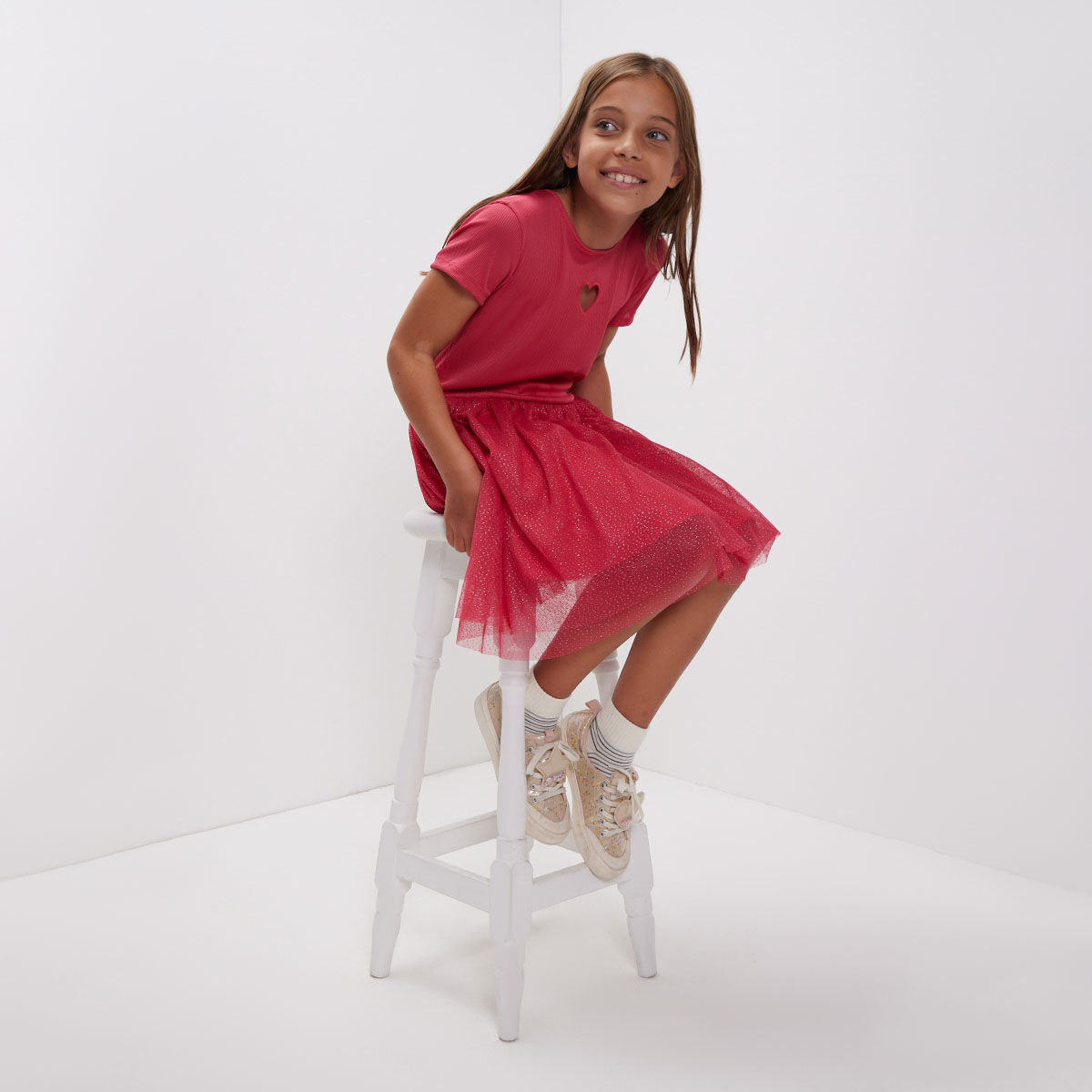 faldas y vestidos para niña